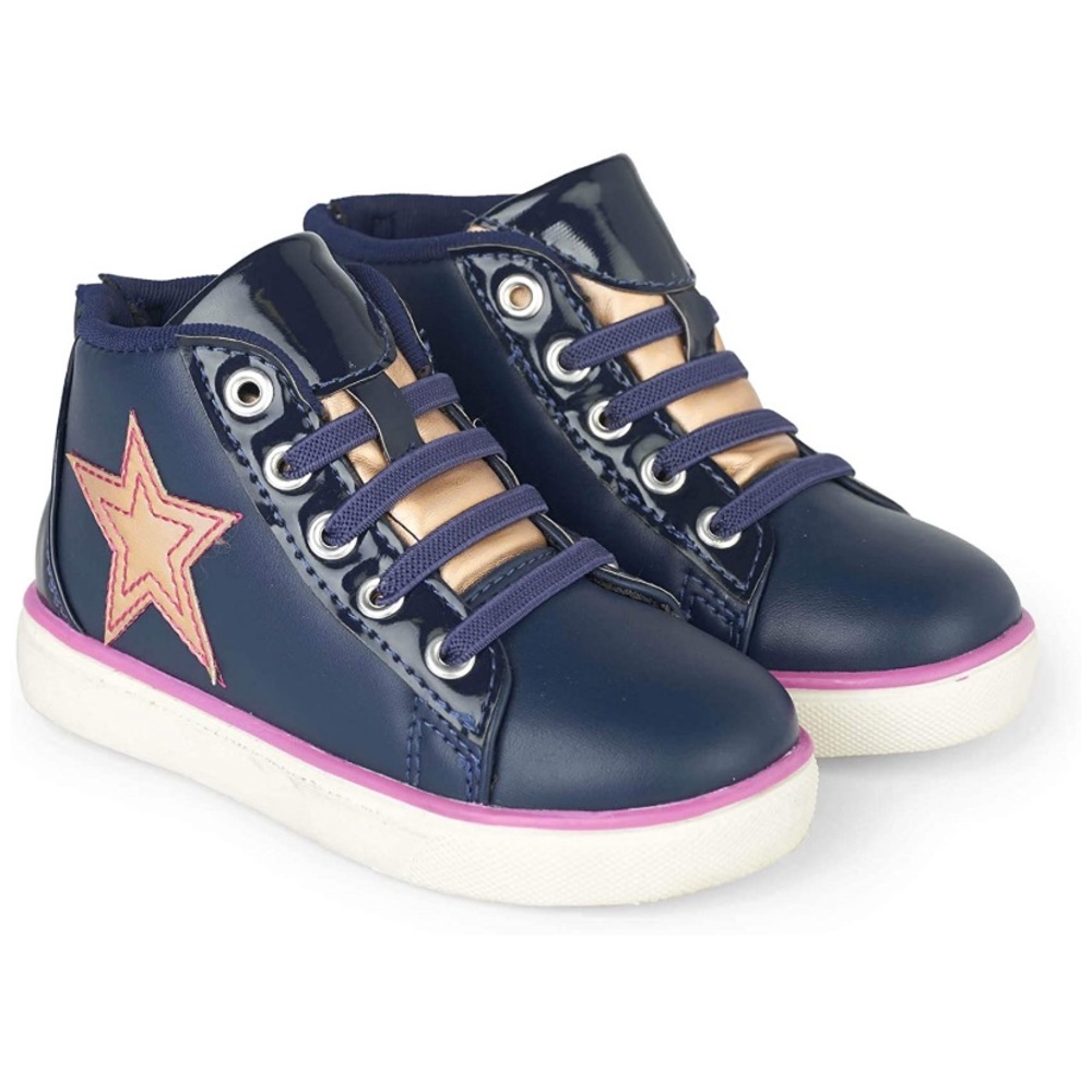 HATLEY Girls' High Top Sneakers